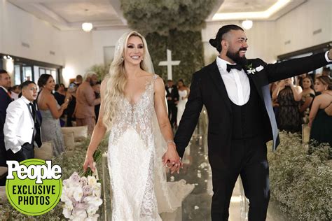 ashley fliehr|WWEs Charlotte Flair Marries Fiancé Andrade El Idolo